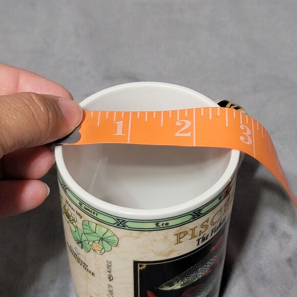 Pisces Zodiac Mug, Infuser & Lid - Picture 12 of 15